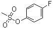 4-Fluorophenyl methanesulfonate molecular structure (CAS 72358-72-6)
