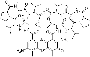 7-Aminoactinomycin D molecular structure (CAS 7240-37-1)
