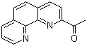 结构式 CAS# 72404-92-3, 2-乙酰基-1,10-菲罗啉