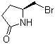 结构式 CAS# 72479-05-1, (S)-5-溴甲基-2-吡咯烷酮