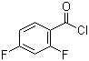 2,4-Difluorobenzoyl chloride molecular structure (CAS 72482-64-5)
