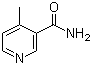 4-甲基烟酰胺分子结构 (CAS 7250-52-4)