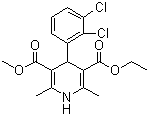 非洛地平分子结构 (CAS 72509-76-3)