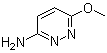 3-Amino-6-methoxypyridazine molecular structure (CAS 7252-84-8)