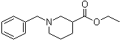 1-Benzylpiperidine-3-carboxylic acid ethyl ester molecular structure (CAS 72551-53-2)