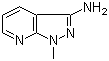 structure of CAS# 72583-83-6, 1-Methyl-1H-pyrazolo[3,4-b]pyridin-3-ylamine