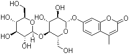 4-Methylumbelliferyl beta-D-cellobioside molecular structure (CAS 72626-61-0)