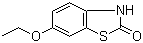 6-乙氧基-2(3H)-苯并噻唑酮分子结构 (CAS 72680-01-4)