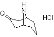 9-Azabicyclo[3.3.1]nonan-3-one hydrochloride molecular structure (CAS 72761-60-5)