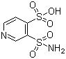structure of CAS# 72810-60-7, 3-(Aminosulfonyl)-4-pyridinesulfonic acid