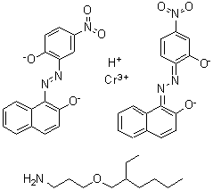 Neo Super Black C 832 molecular structure (CAS 72812-34-1)