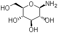 beta-D-Glucopyranosylamine molecular structure (CAS 7284-37-9)