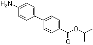 结构式 CAS# 728919-08-2, 4'-氨基联苯-4-羧酸异丙酯