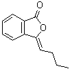 结构式 CAS# 72917-31-8, Z-亚丁基苯酞
