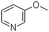 3-甲氧基吡啶分子结构 (CAS 7295-76-3)