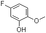 5-Fluoro-2-methoxyphenol molecular structure (CAS 72955-97-6)