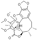 Gomisin E molecular structure (CAS 72960-21-5)