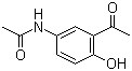N-(3-Acetyl-4-hydroxyphenyl)acetamide molecular structure (CAS 7298-67-1)