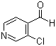 结构式 CAS# 72990-37-5, 3-氯吡啶-4-甲醛