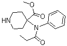 Norcarfentanil molecular structure (CAS 72996-78-2)