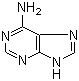 structure of CAS# 73-24-5, Adenine;6-Aminopurine ; Vitamin B4; Vitamin B4; 6-Aminopurine
