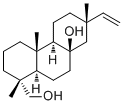 15-Isopimarene-8,18-diol molecular structure (CAS 73002-86-5)