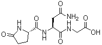 5-Oxo-L-prolyl-L-asparaginylglycine molecular structure (CAS 73024-87-0)