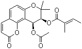 结构式 CAS# 73069-27-9, 白花前胡甲素