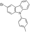 结构式 CAS# 731016-44-7, 3-溴-9-(4-甲基苯基)-9H-咔唑