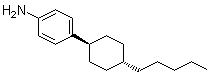 trans-4-(4-Pentylcyclohexyl)benzenamine molecular structure (CAS 73163-44-7)