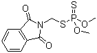 结构式 CAS# 732-11-6, 亚胺硫磷; 酞胺硫磷; O,O-二甲基-S-(邻苯二甲酰亚氨基甲基)二硫代磷酸酯