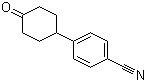4-(4'-苯腈)环己酮分子结构 (CAS 73204-07-6)