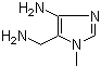 4-Amino-1-methyl-1H-imidazole-5-methanamine molecular structure (CAS 732234-76-3)