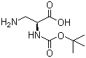 3-Amino-Boc-L-alanine molecular structure (CAS 73259-81-1)