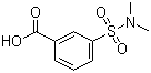 3-(Dimethylsulphamoyl)benzoic acid molecular structure (CAS 7326-73-0)