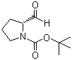 N-(tert-Butoxycarbonyl)-D-prolinal molecular structure (CAS 73365-02-3)