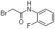 2-Bromo-N-(2-fluorophenyl)acetamide molecular structure (CAS 73383-95-6)