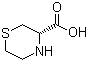 structure of CAS# 73401-53-3, (S)-3-Thiomorpholinecarboxylic acid