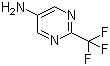 5-Amino-2-(trifluoromethyl)pyrimidine molecular structure (CAS 73418-87-8)