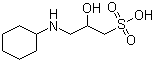 3-(Cyclohexylamino)-2-hydroxy-1-propanesulfonic acid molecular structure (CAS 73463-39-5)
