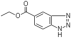 Ethyl benzotriazole-5-carboxylate molecular structure (CAS 73605-91-1)
