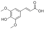 Sinapic acid molecular structure (CAS 7362-37-0)