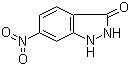 structure of CAS# 7364-33-2, 6-Nitro-3-indazolinone;1,2-Dihydro-6-nitro-3H-indazol-3-one