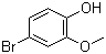 4-Bromo-2-methoxyphenol molecular structure (CAS 7368-78-7)