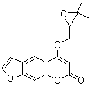 结构式 CAS# 737-52-0, 氧化前胡素