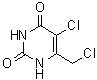 5-Chloro-6-(chloromethyl)-2,4(1H,3H)-pyrimidinedione molecular structure (CAS 73742-45-7)