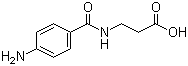对氨基苯甲酰-beta-丙氨酸分子结构 (CAS 7377-08-4)