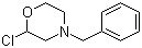 2-Chloro-4-phenylmethylmorpholine molecular structure (CAS 737718-34-2)