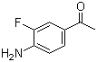 结构式 CAS# 73792-22-0, 4'-氨基-3'-氟苯乙酮