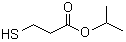 3-Mercaptopropionic acid isopropyl ester molecular structure (CAS 7383-64-4)